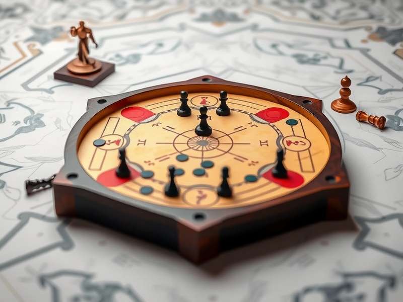 Advanced carrom strategy demonstration