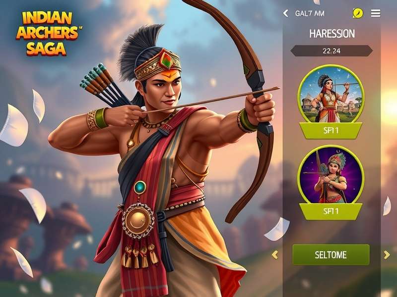 Indian Archer S Saga development team working on game design