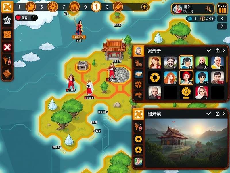 Ginger Emperor S Reign gameplay screenshot showing strategic elements