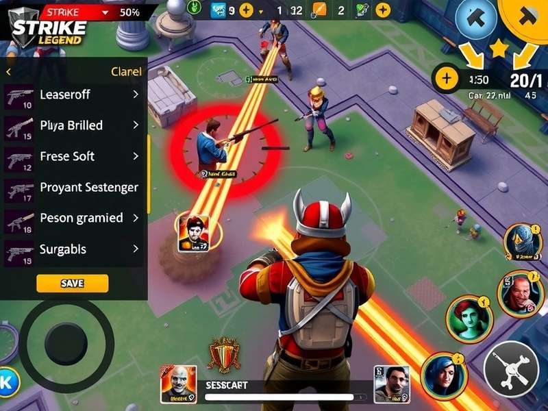 Strike Legend India weapon customization interface