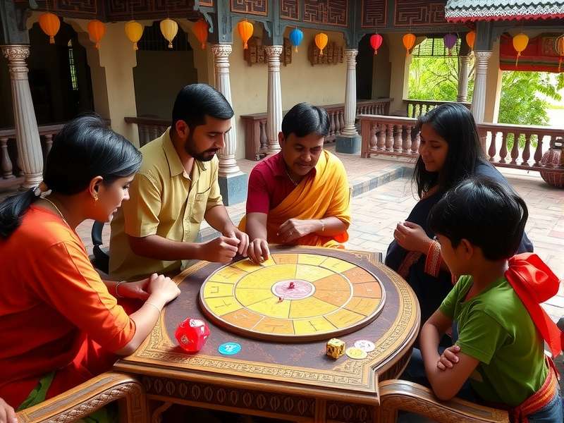 Players engaged in a competitive match of Maharashtra Nutmeg Quest
