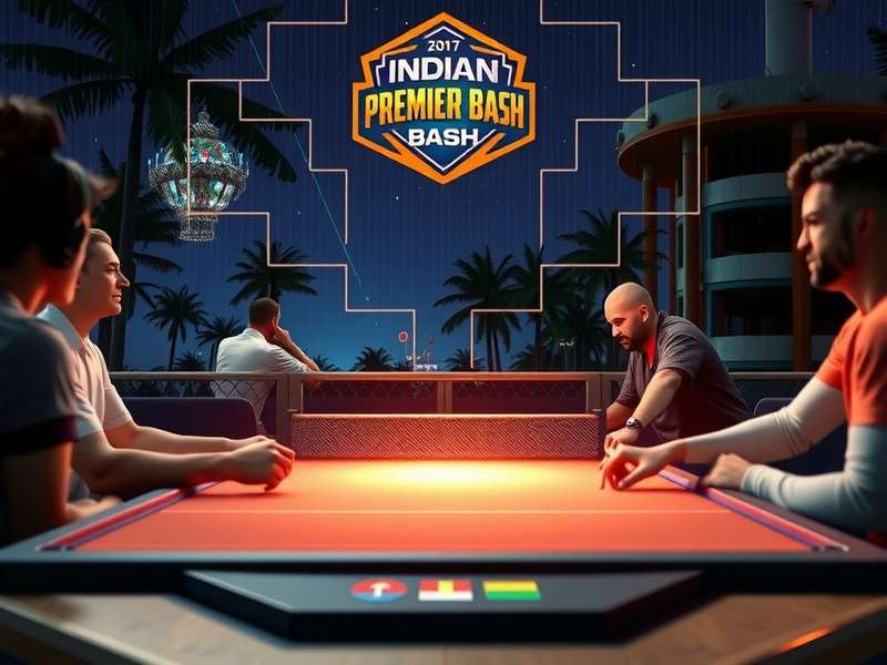 Indian Premier Bash professional players in competition