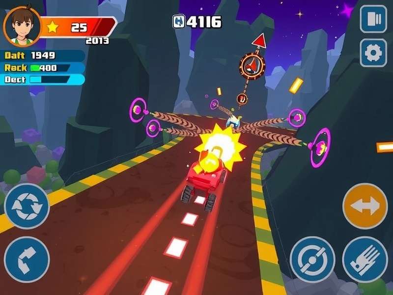 Blaze Run Expert Gameplay Screenshot