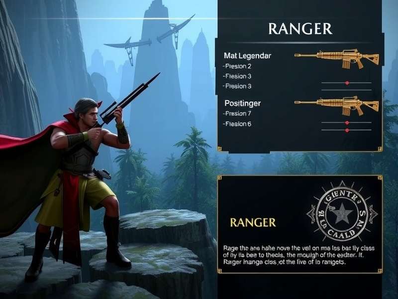 BGMI Legendary Ranger gameplay screenshot showing character in action