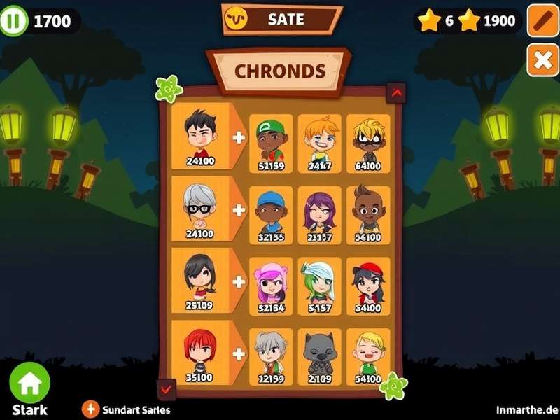 Masala Madness Dash Character Selection Screen