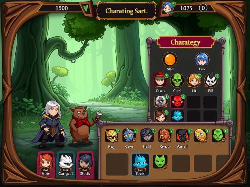 Character selection screen showing diverse roster of Mystic Nutmeg Escapade heroes
