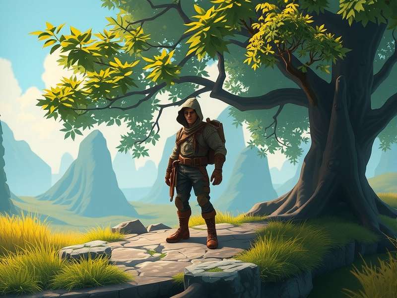 Ropar Rovers gameplay screenshot showing character and environment