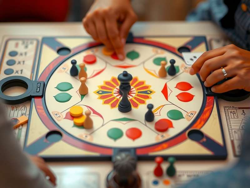 Professional carrom player demonstrating advanced techniques