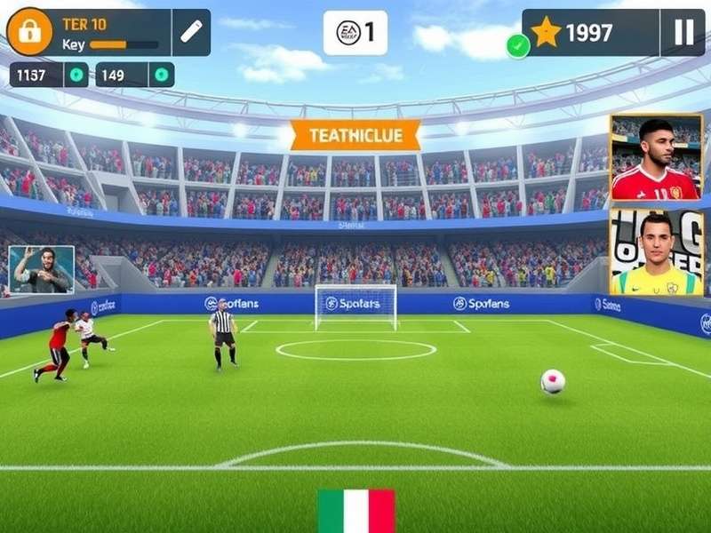 FIFA Mobile Technique Master gameplay screenshot