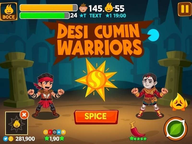 Desi Cumin Warriors character evolution showcase