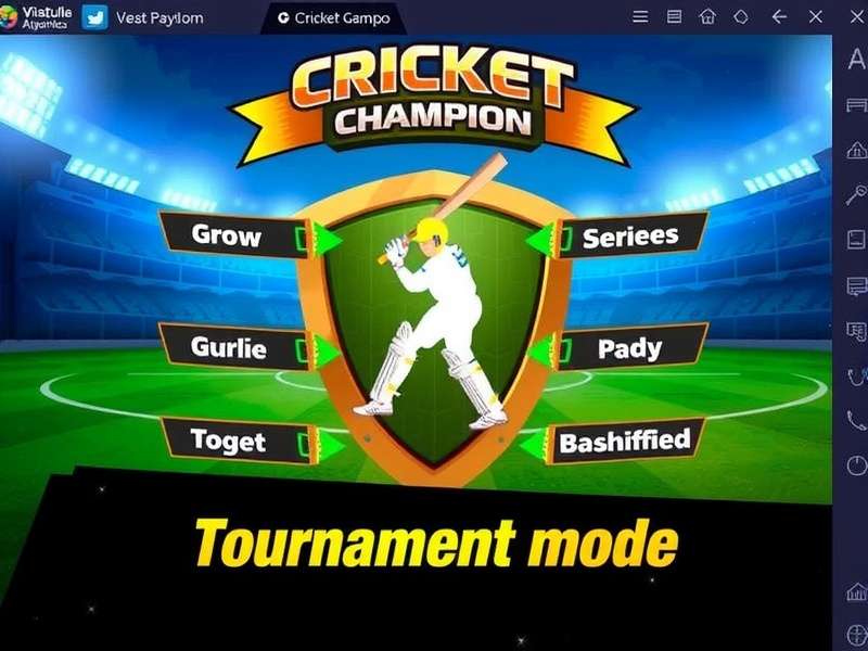 Cricket Champion Tournament Mode