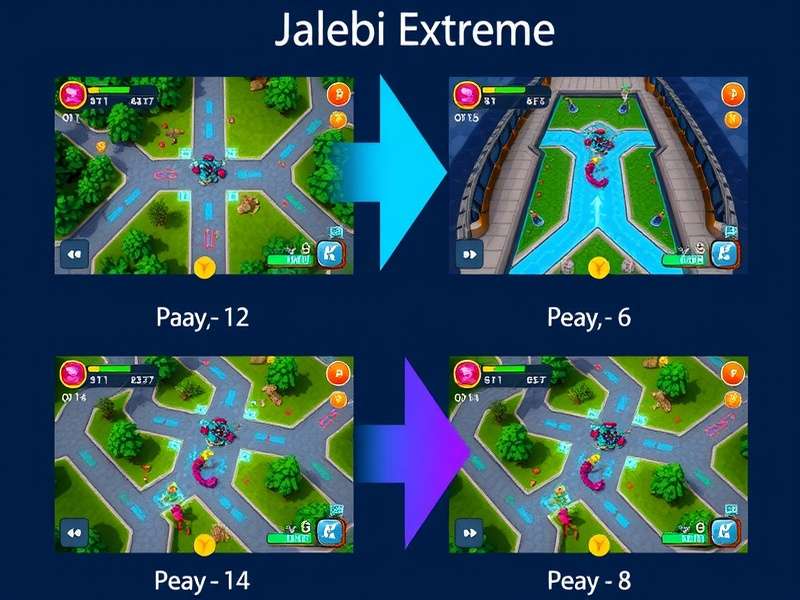 Evolution of Jalebi Extreme game design through different versions