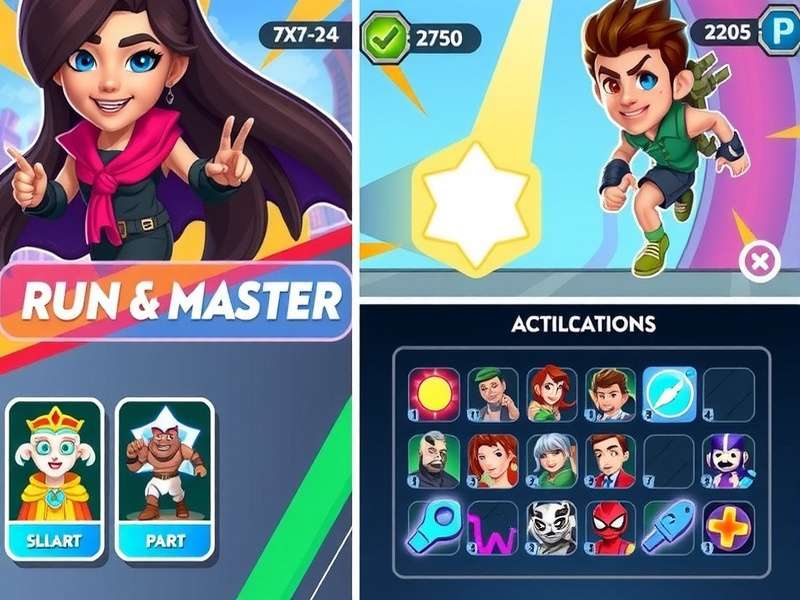 Burst Run Master power-up collection and activation strategy visualization