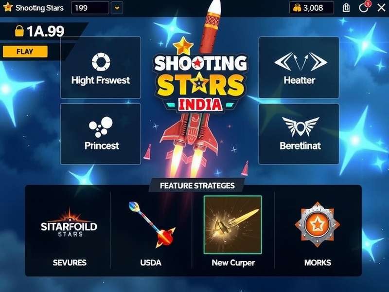 Advanced strategies visualization for Shooting Stars India