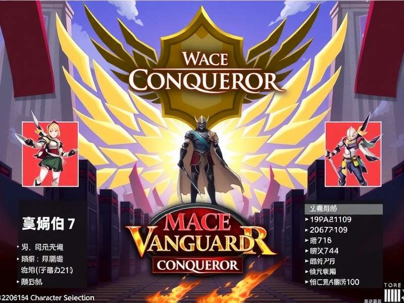 Mace Vanguard Conqueror Character Selection