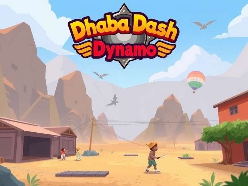 Dhaba Dash Dynamo Game Logo