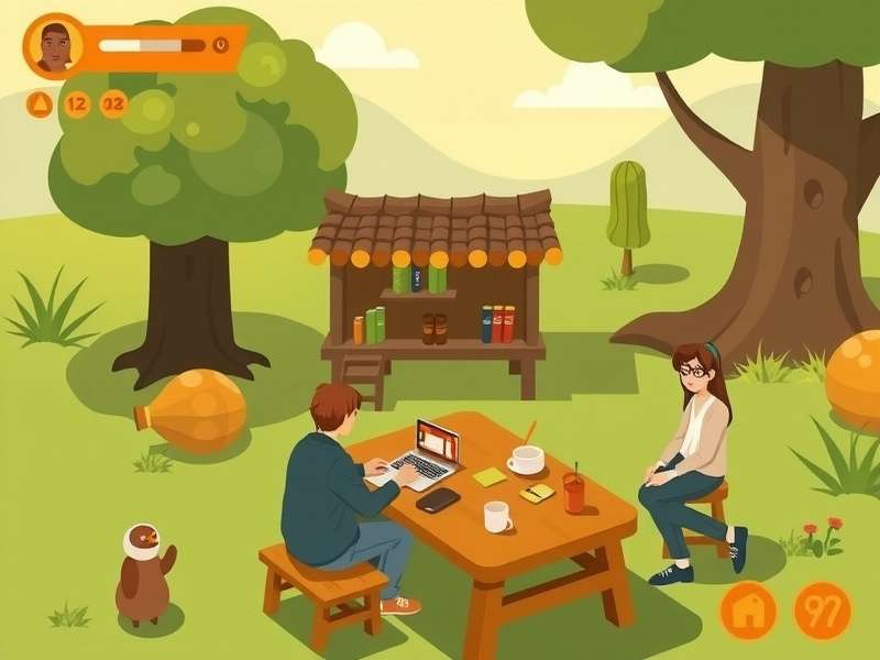 Nutmeg Narrative development team working on game design