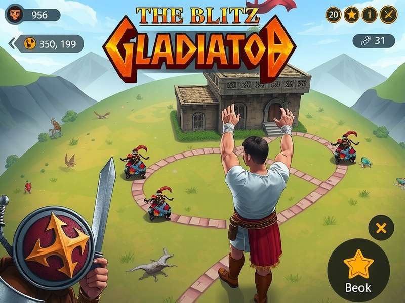 Blitz Gladiator character selection screen