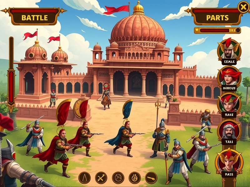 Legendary Raj Fantasy character selection screen