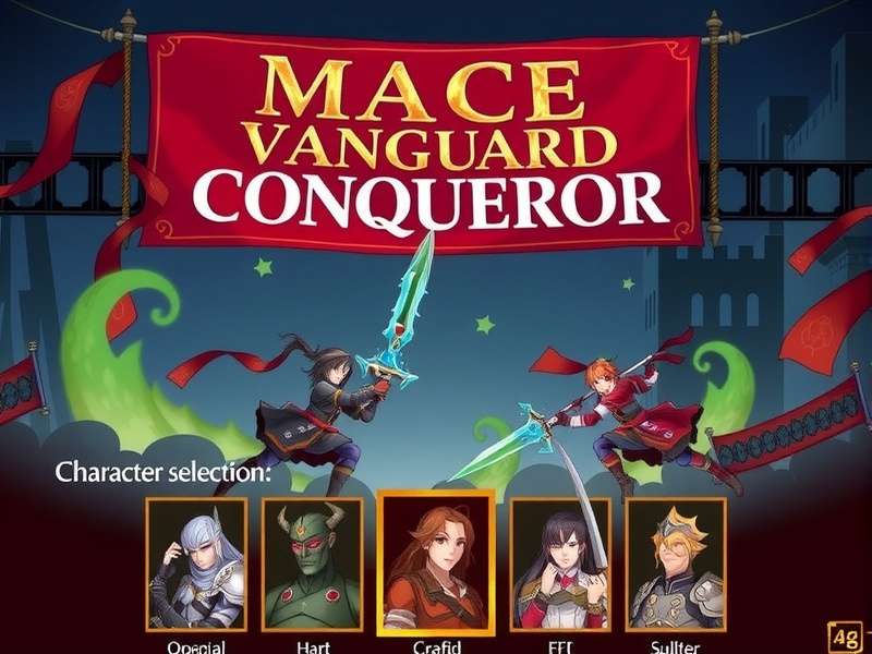 Mace Vanguard Conqueror Battle Scene