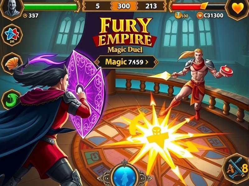 Fury Empire Magic Duel empire building interface