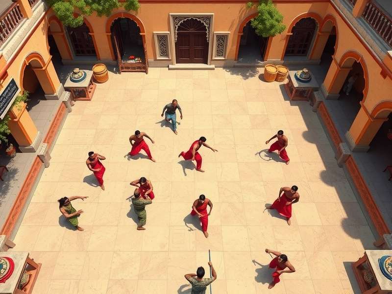 Diagram showing Patna Prowlers Punch field layout and player positions