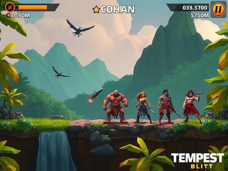 Tempest Blitz Goa combat system demonstration