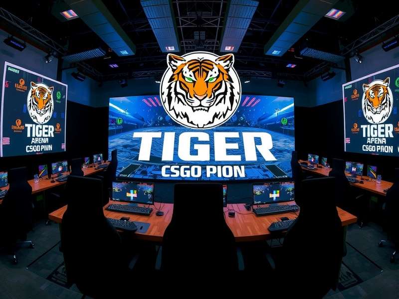 Tiger CSGO Arena Tournament Scene