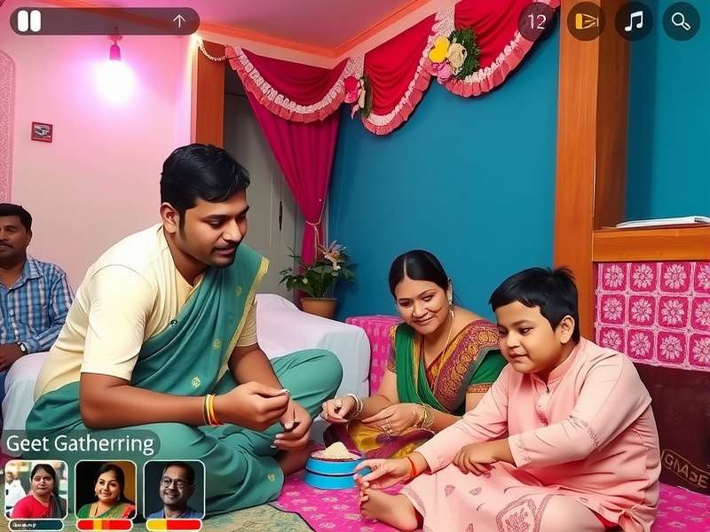 Geet Gathering multiplayer mode showing competitive gameplay