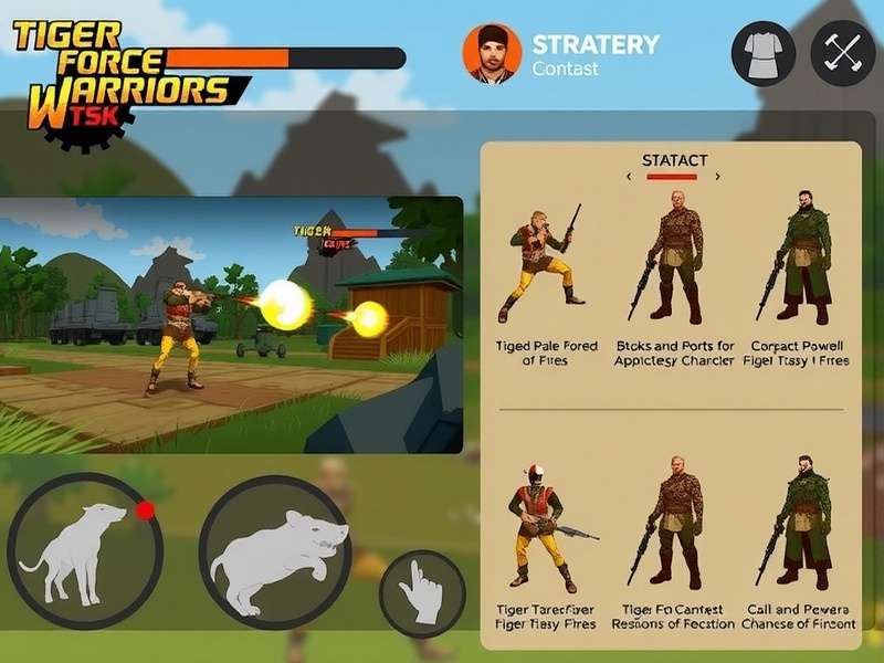 Tiger Force Warriors strategy guide infographic