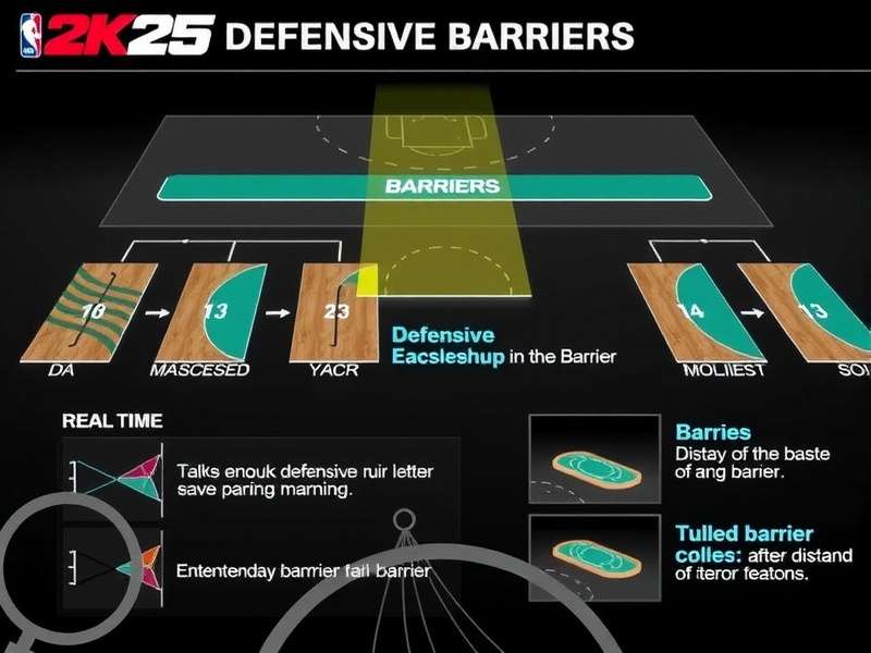 NBA 2K25 defensive strategies diagram