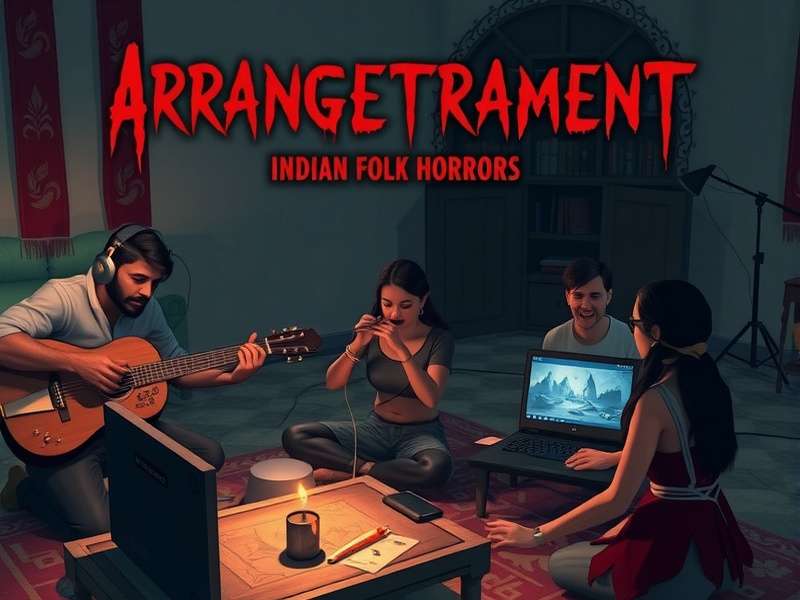 Development team working on Arrangetrament Indian Folk Horrors