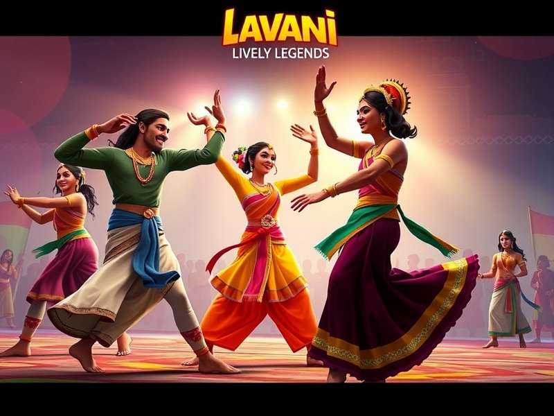 Character artwork from Lavani Lively Legends showing traditional costumes