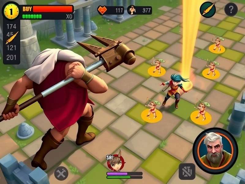 Dominion Mace Fury gameplay screenshot showing character with mace weapon