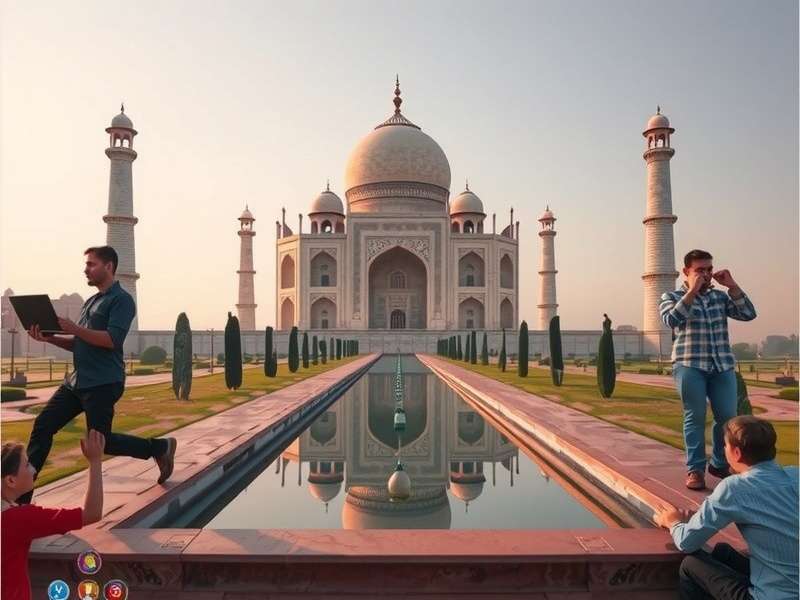 Taj Explorer S Dream gameplay showcasing Taj Mahal exploration