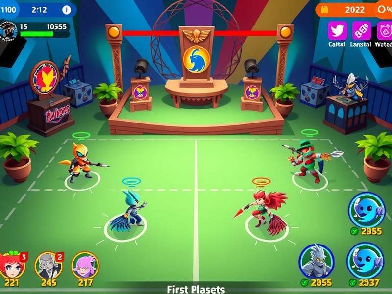 Peacock Punishers strategy guide showing character positions and abilities