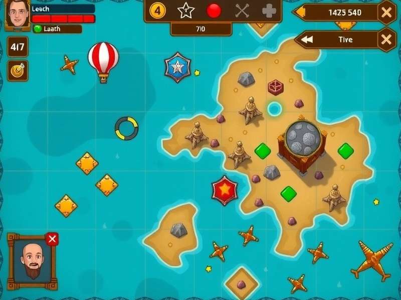 Tide Tamer gameplay showing ocean navigation