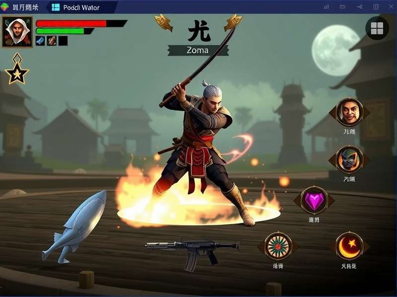 Kochi Warrior Elite gameplay screenshot showing character combat