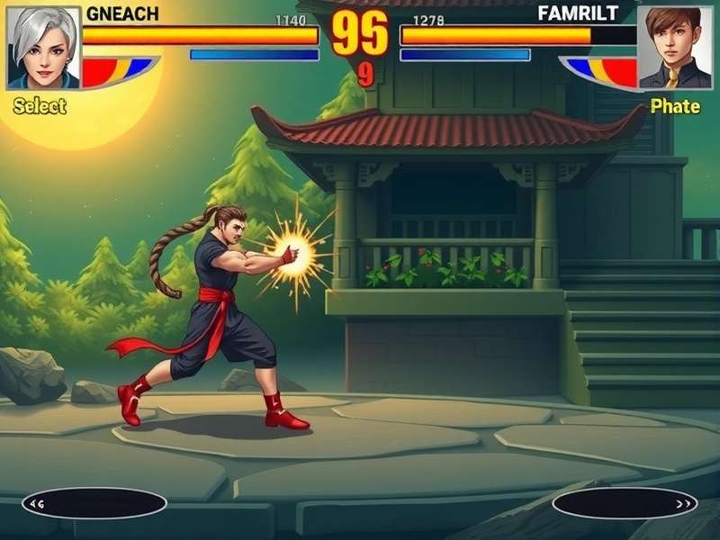 Incredible Cumin Fighter character selection screen