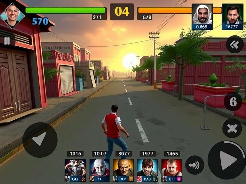 Pune Battle Supreme character selection screen showing diverse options