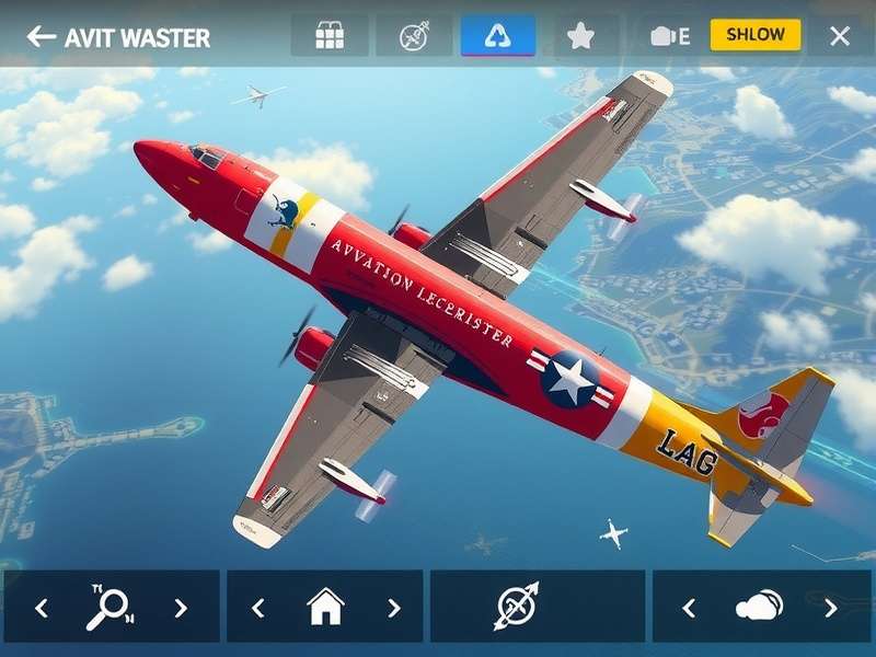 Aviation Legend Master gameplay controls interface