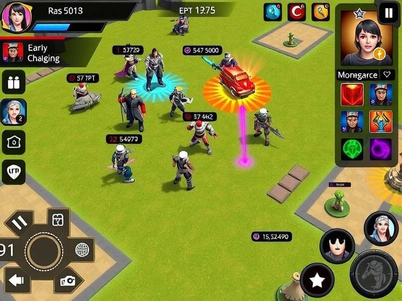 Dominator Victory battle scene with diverse unit types