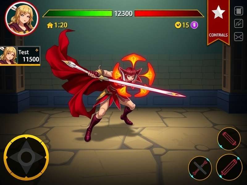 Garo Gladiators gameplay screenshot showing character combat