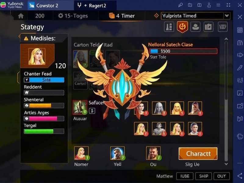 Yudhishthira S Justice War character selection screen