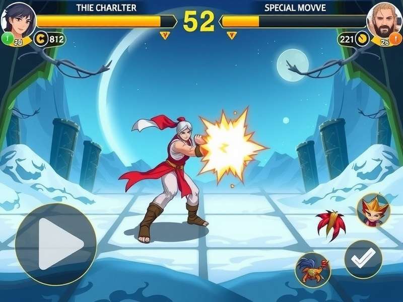 Incredible Cumin Fighter character using special move