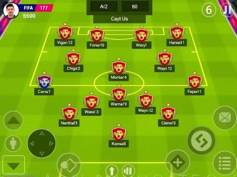 FIFA Mobile Mastermind formation and tactics