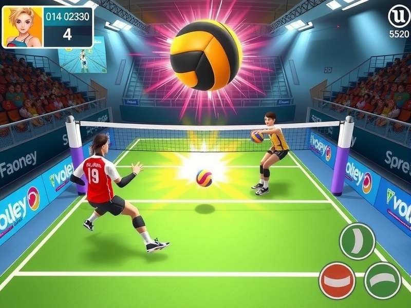 Volley Ultimate Pro character customization screen