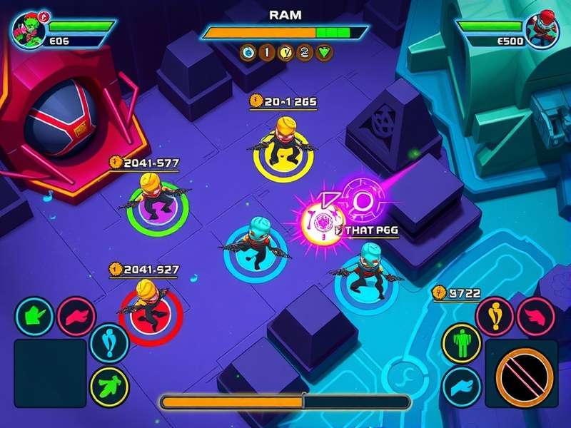 Pigment Prowlers gameplay screenshot showing colorful characters and environments