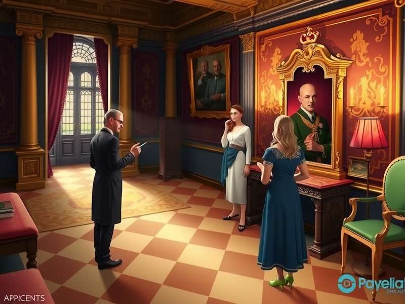 Royal Palace Enigma Quest Game Scene