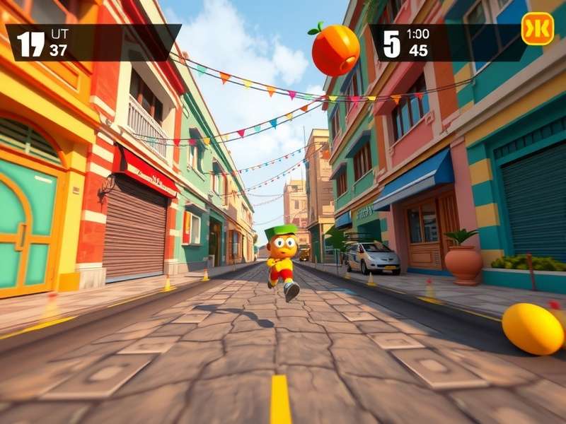 Pepper Sprint Genius strategy guide showing optimal path through obstacles